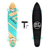 seething Longboard Skateboard Complete Cruiser Pintail