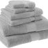 White Classic Luxury Cotton Bath Towels