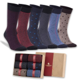 BAMBOOVEN Men’s Dress and Trouser Socks