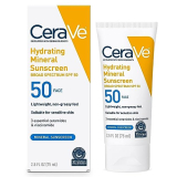 CeraVe Hydrating Mineral Face Sunscreen Lotion