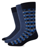 Cole Haan Patterned Dress Socks