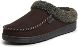 Dearfoams Brendan Microfiber Suede Clog