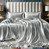 Decolure Satin Sheet Set