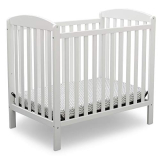 Delta Children Emery Mini Convertible Baby Crib with Mattress