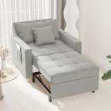 Esright 40″ Sofa Bed 3-in-1 Convertible Chair