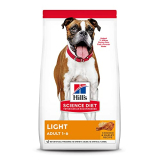 Hill’s Science Diet Dry Dog Food, Adult, Light for Healthy Weight