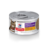 Hill’s Science Diet Sensitive Stomach & Skin Chicken & Vegetable Entree Canned Cat Food