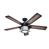 Hunter Key Biscayne Weathered Zinc Ceiling Fan