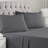Mellanni Bed Sheet Set – Brushed Microfiber 1800 Bedding