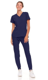 Natural Uniforms Women’s Cool Stretch Jogger Scrub Set