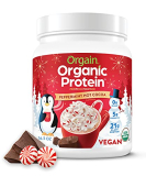 Orgain Organic Vegan Protein Powder, Peppermint Hot Cocoa