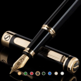 Scriveiner Black Lacquer Fountain Pen