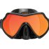 Phantom Aquatics Classic Black Mask and Snorkel
