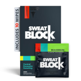 SweatBlock Anti-perspirant Wipes