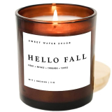 Sweet Water Decor Hello Fall Soy Candle