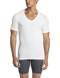 Tommy John Cool Cotton Deep V-Neck Stay-Tucked Undershirt
