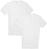 Tommy John Basics Stay-Tucked High V-Neck Undershirt (2-Pack)