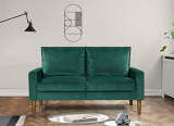 Wayfair Velvet Square Arm Sofa