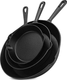 Ozark 3-Piece Cast Iron Skillet Set Review