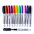U Brands Low Odor Magnetic Dry Erase Markers With Erasers (6-Pack)
