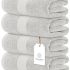 Hammam Linen Bath Towels (4-Pack)